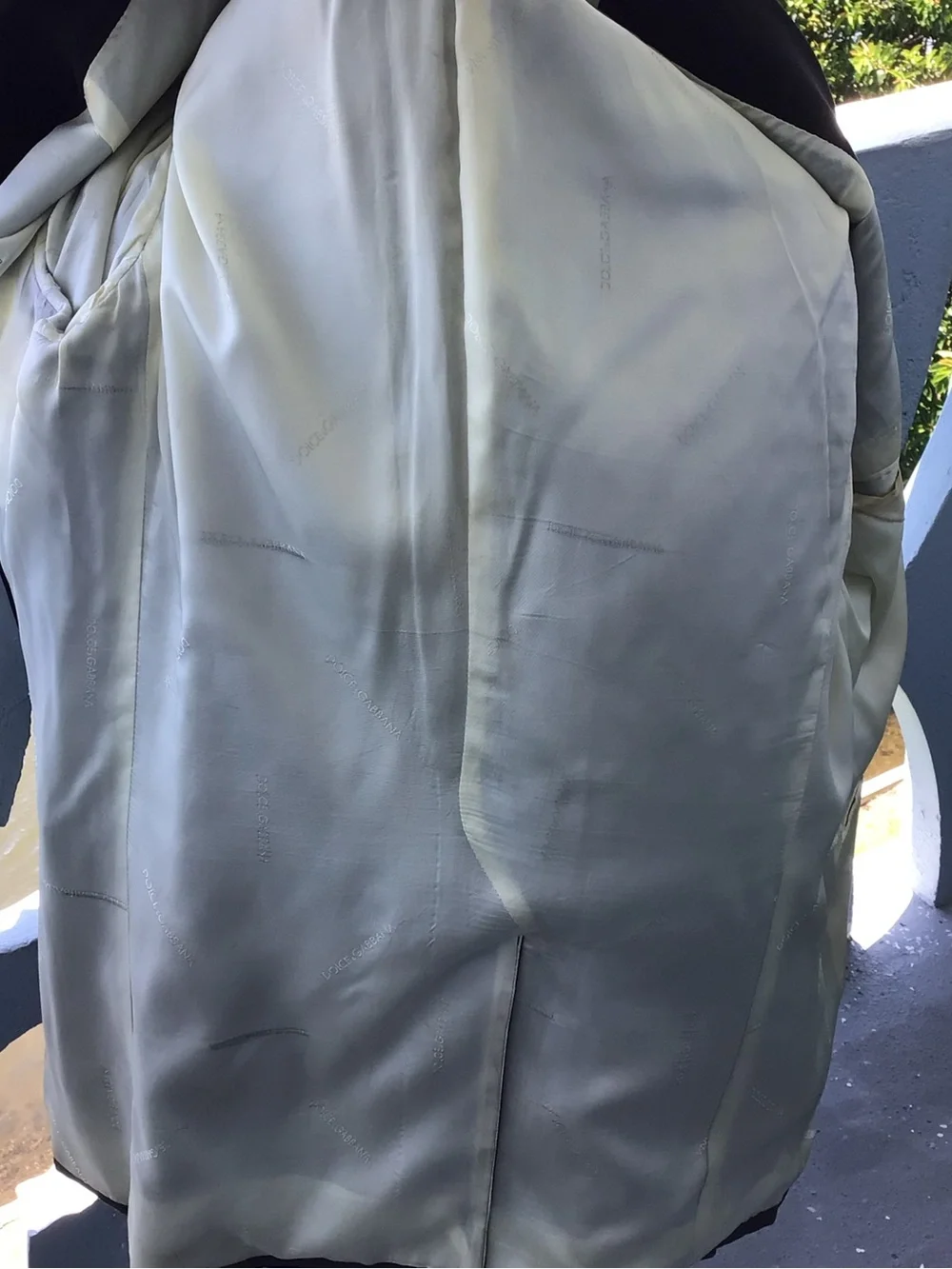 Dolce & Gabbana Men’s 100% Virgin Wool 3-button Blazer Made in Italy